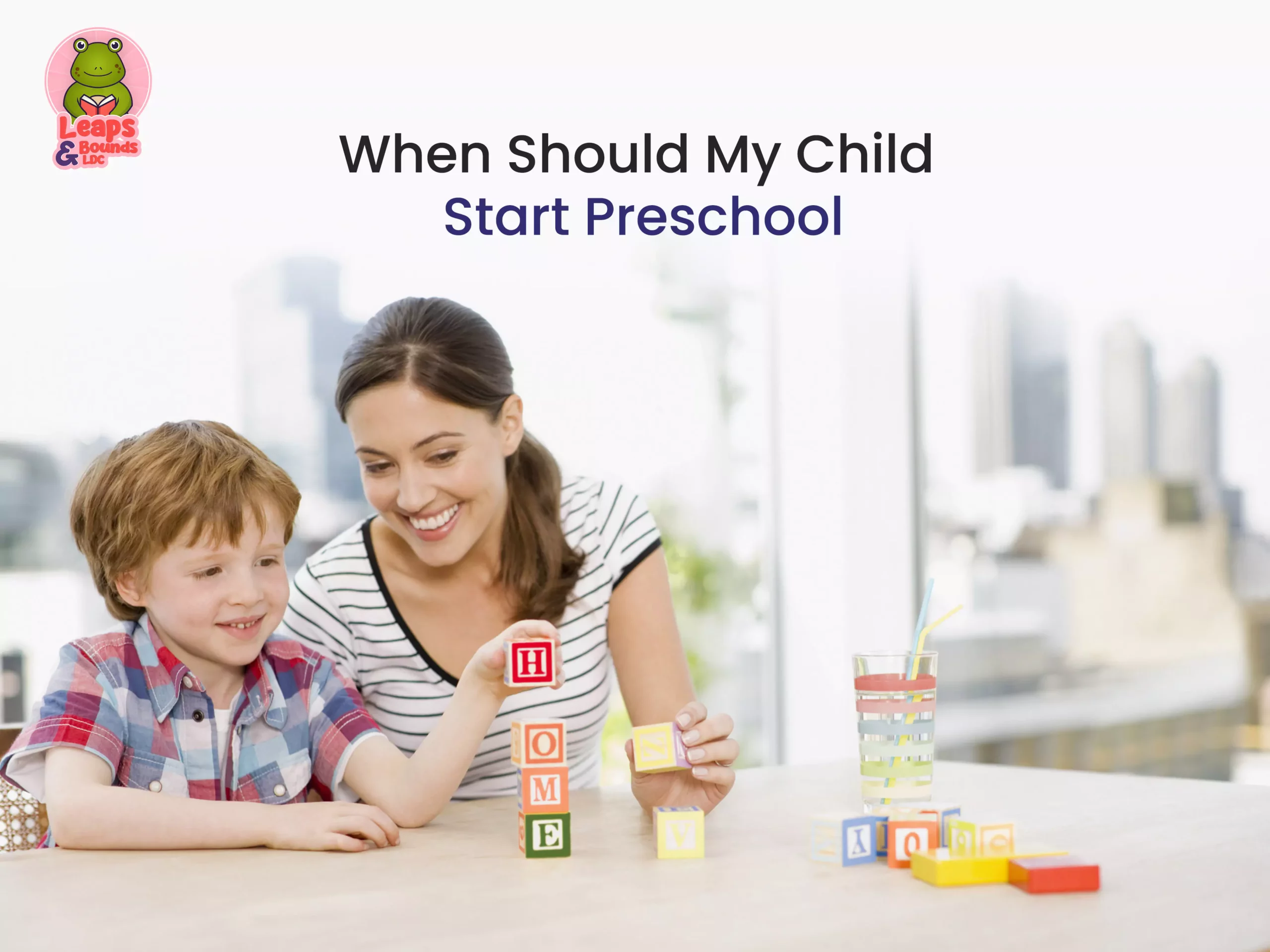 When Should My Child Start Preschool