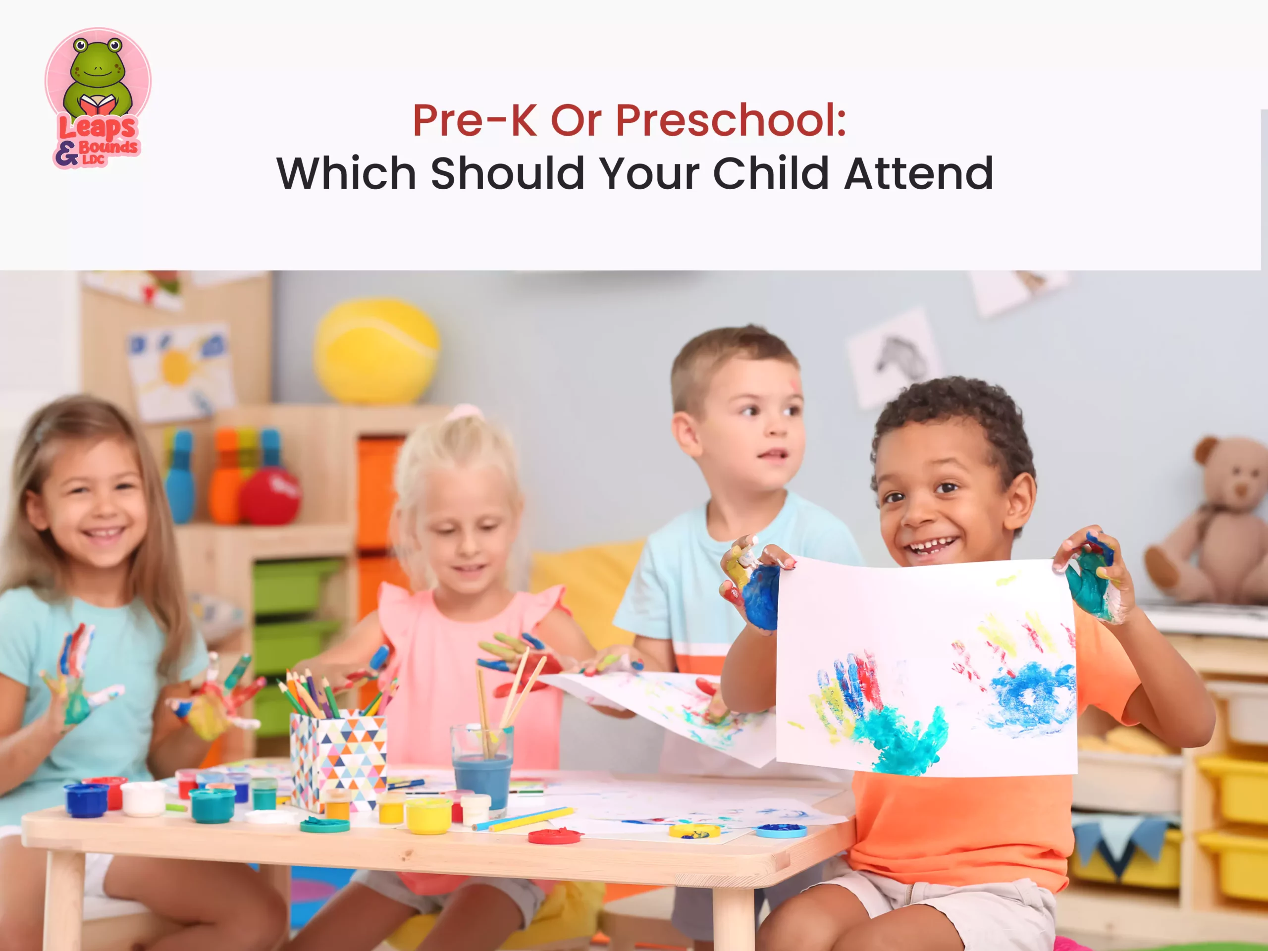 Pre-K Or Preschool: Which Should Your Child Attend